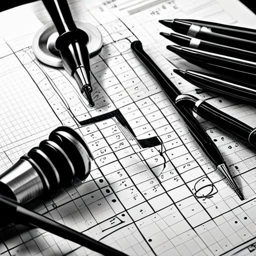 graphic score, graphic notation, plotting data, sheet music,...