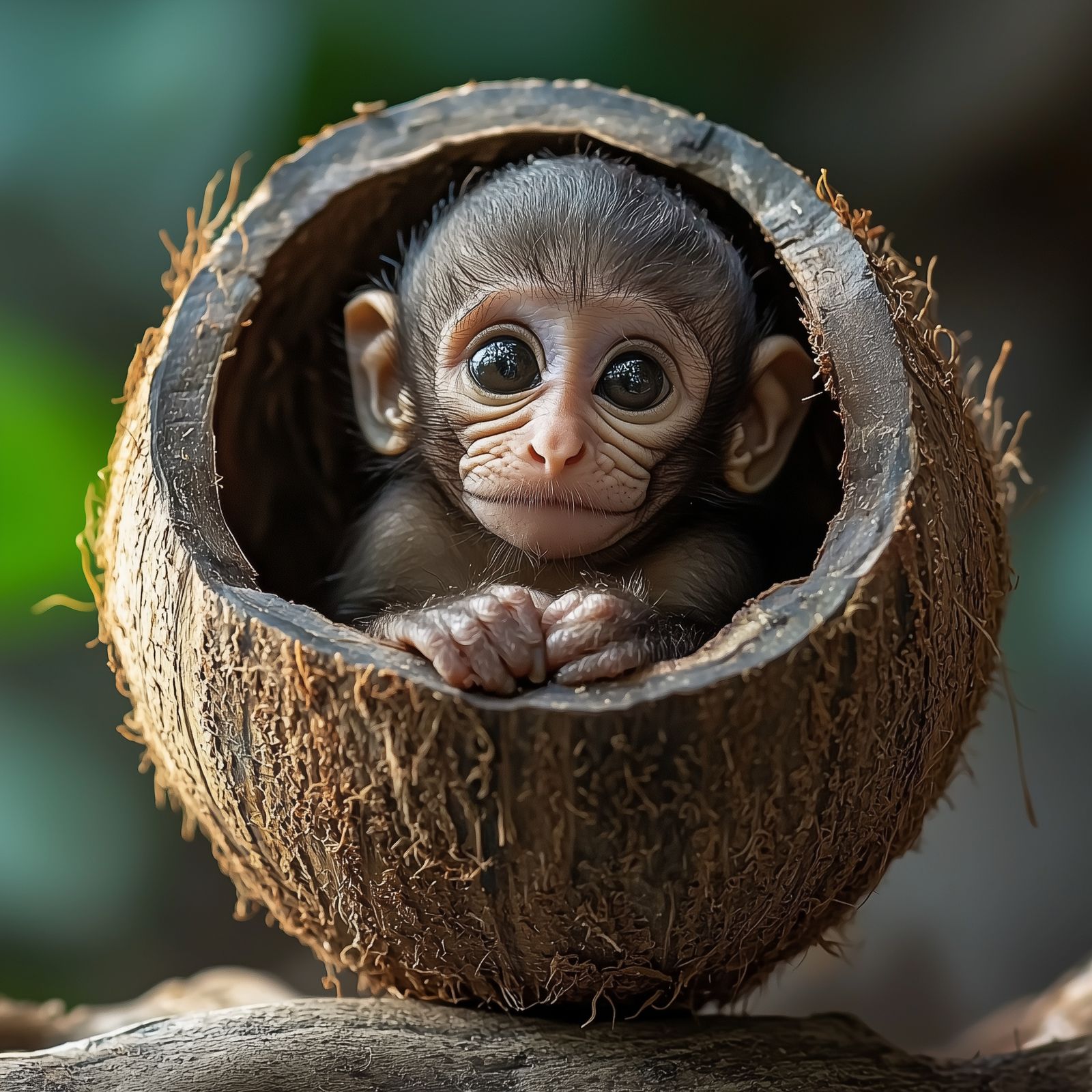 Just hatched monkey.. ..just kidding!