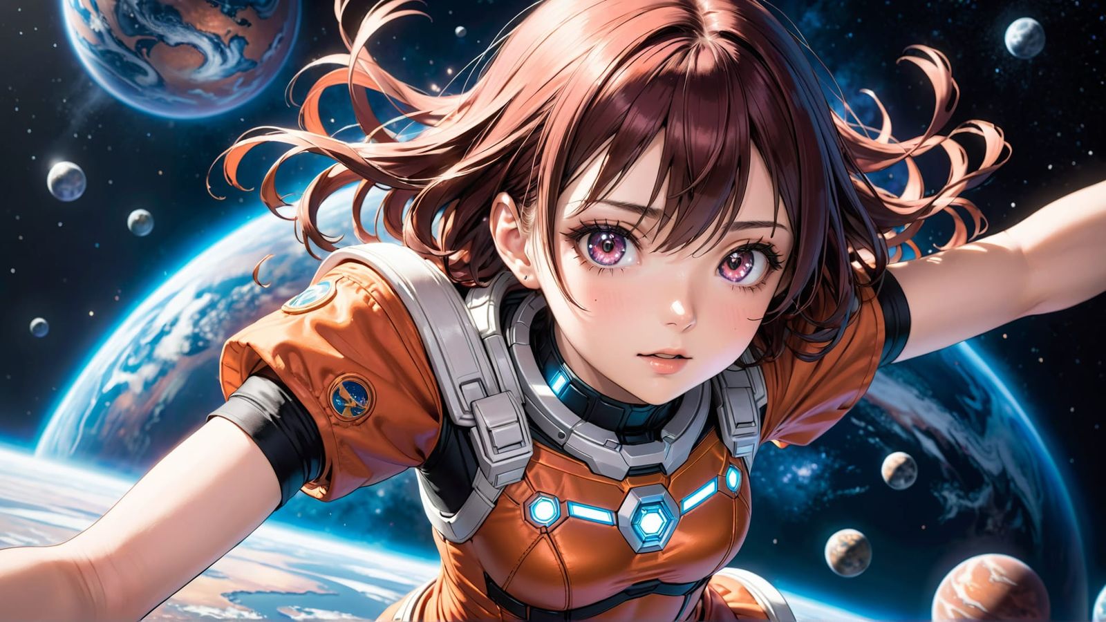 Space Girl Test 1080