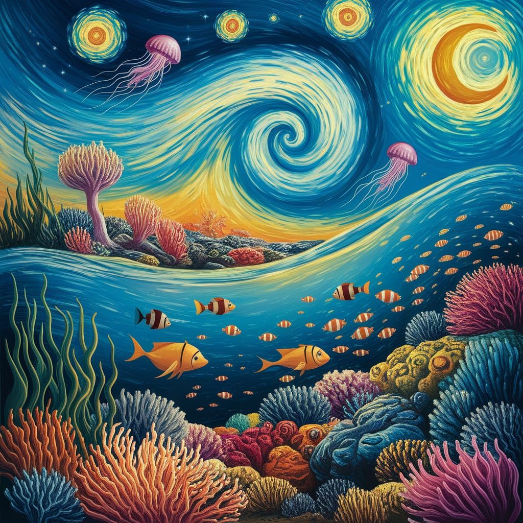 Starry Depths  by @dinsat