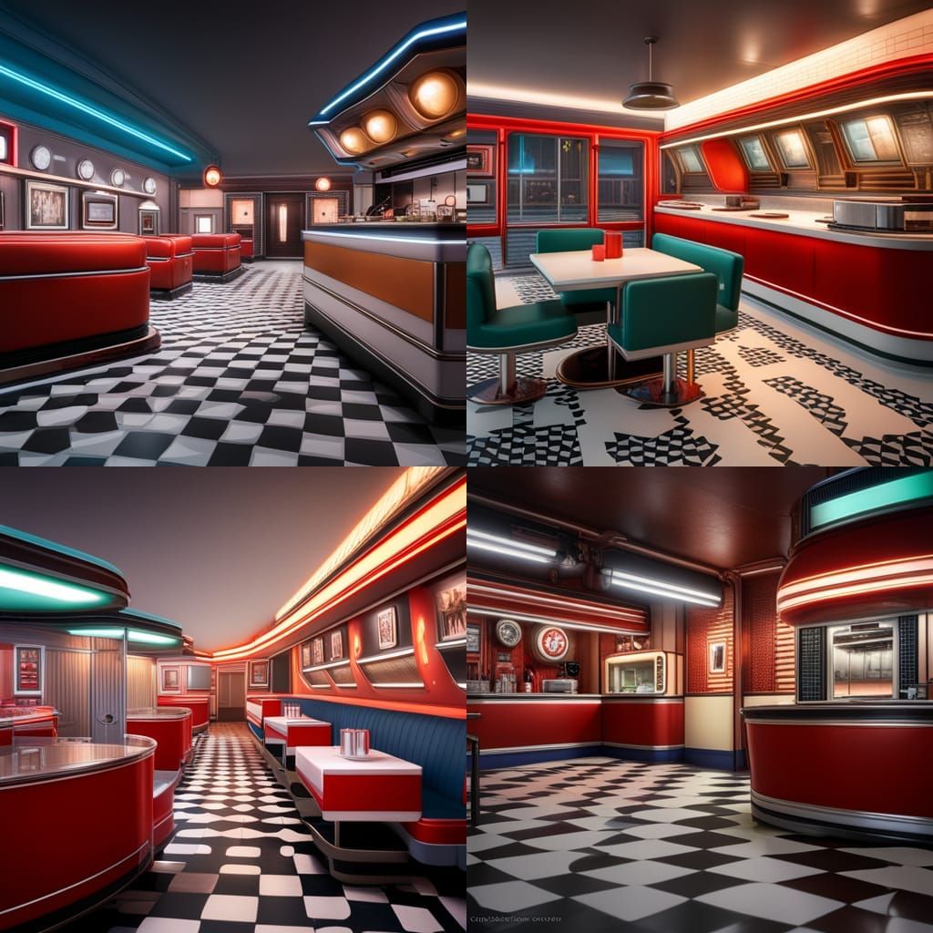 1950s diner