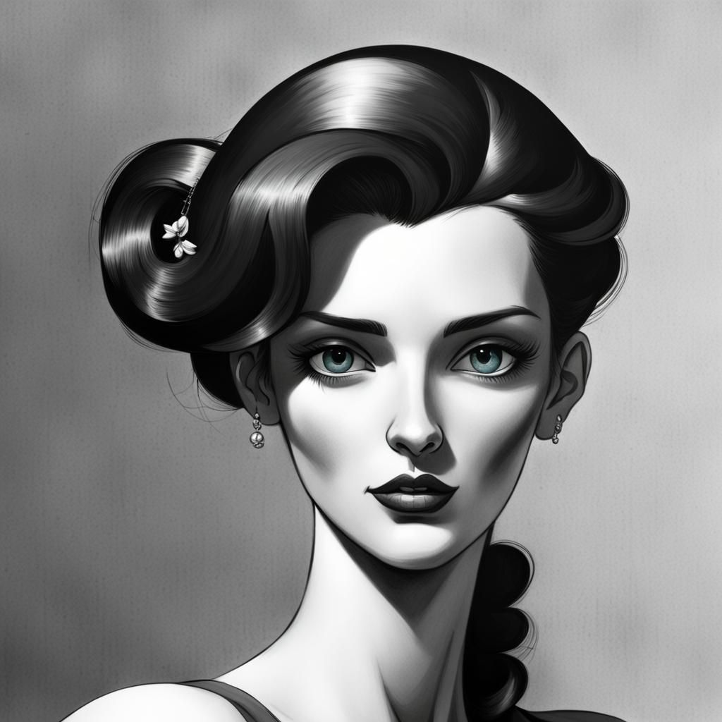 Cartoon girl