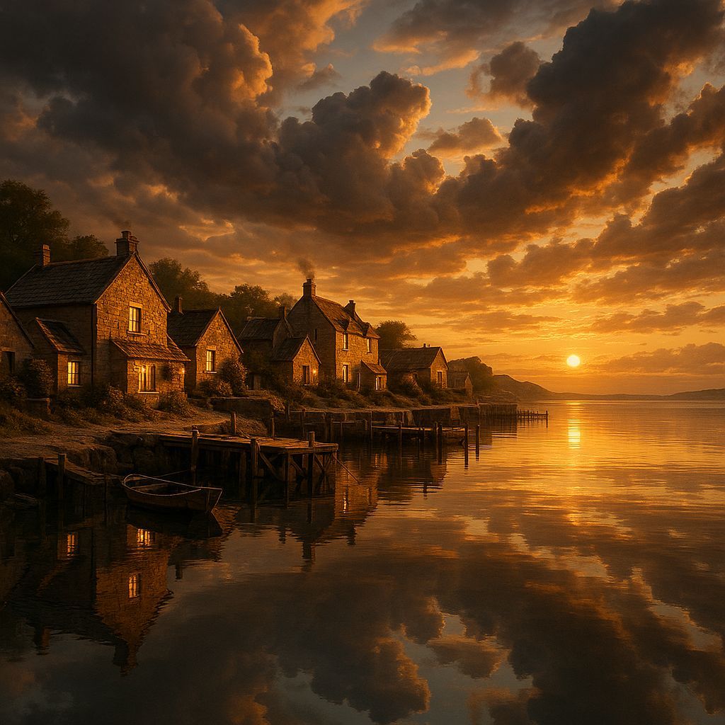 Coastal Village  by @Haden Seiffert