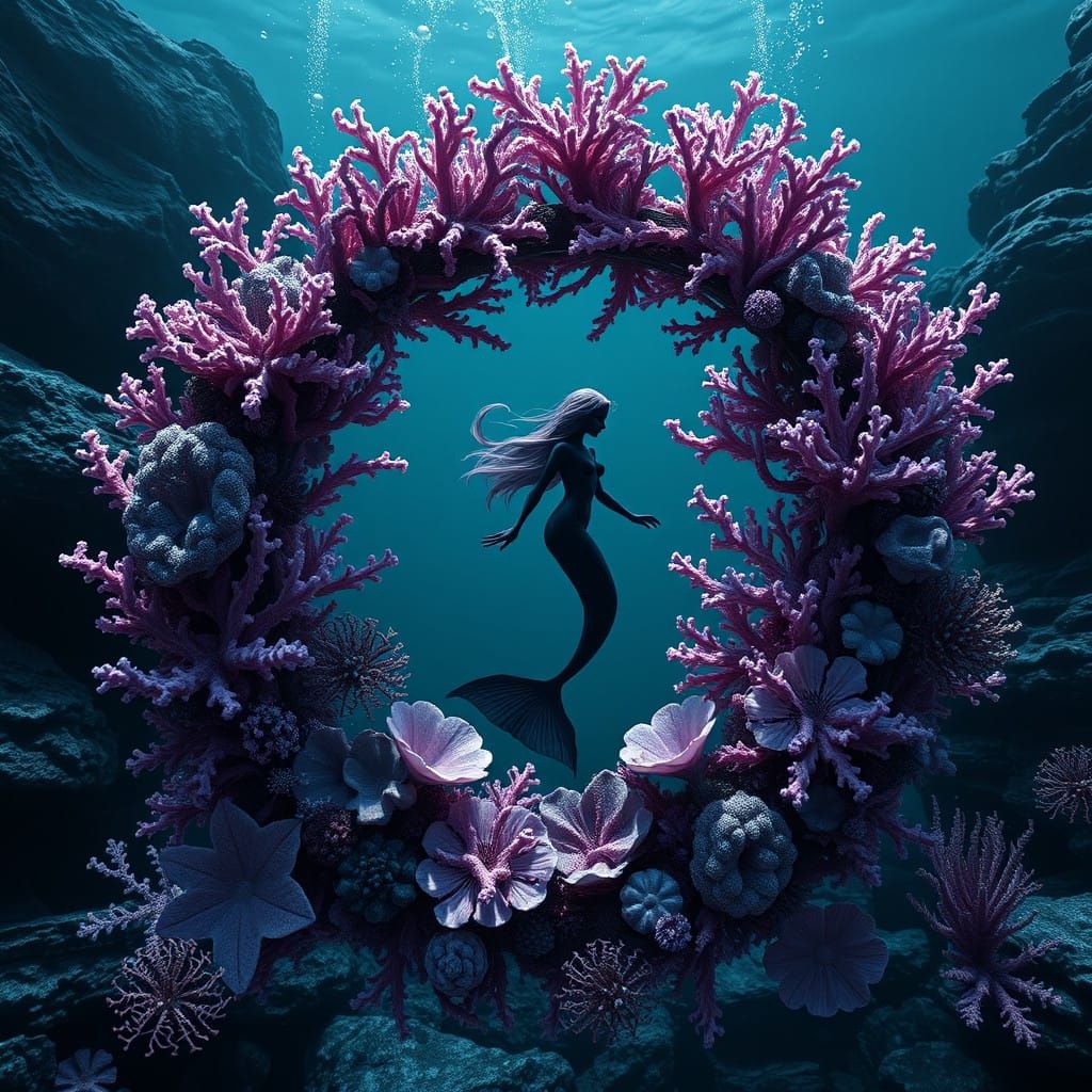Wreath of corals   by @Bine79