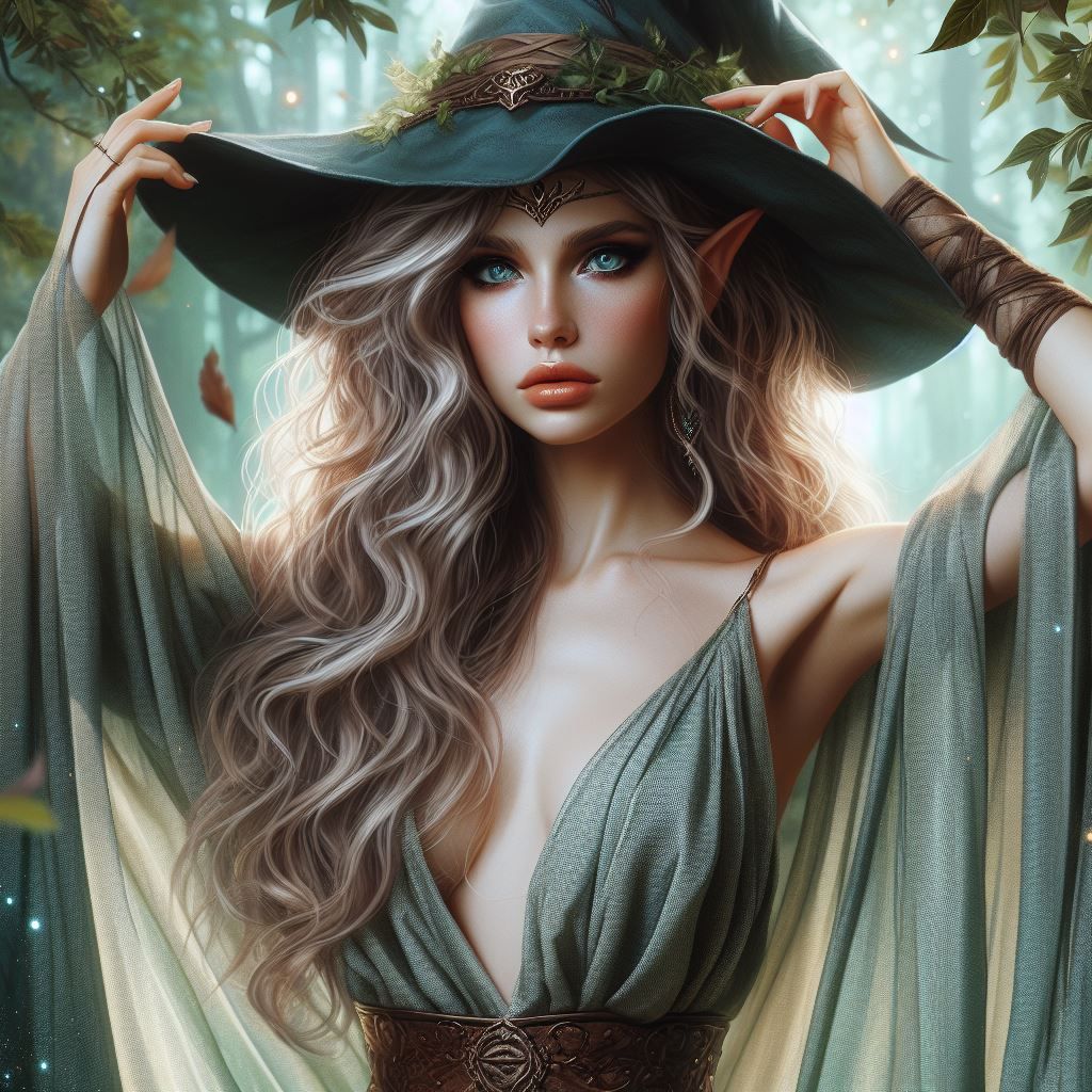 Modern Elven Witch