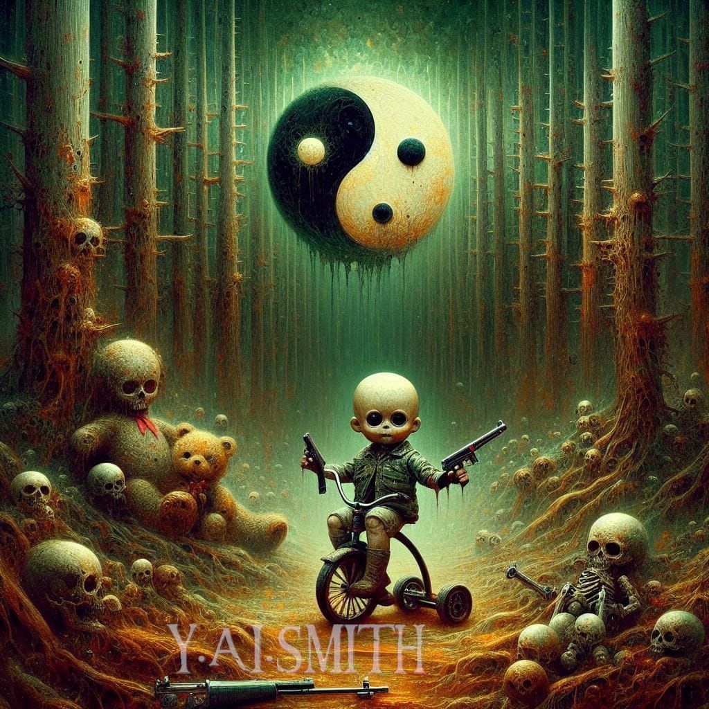 Hey Mister, what are you doing in my woods?