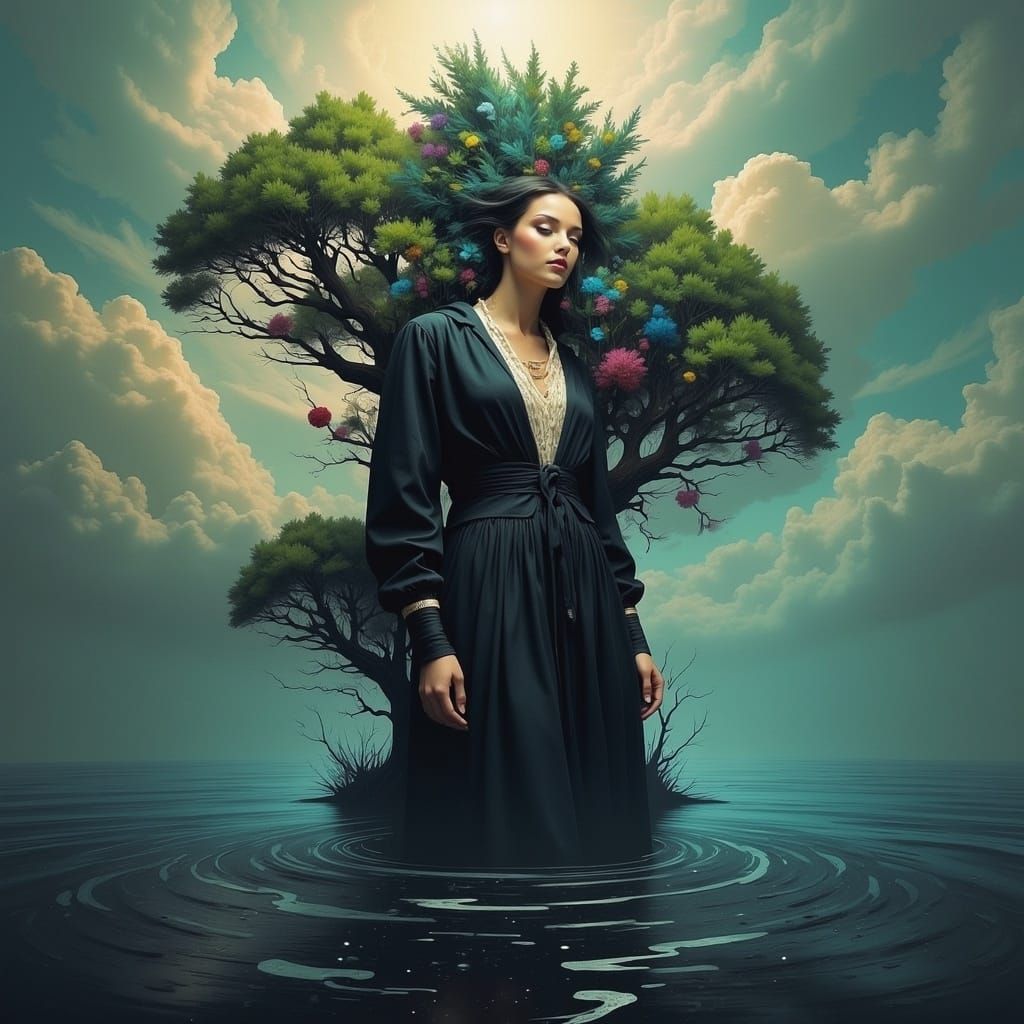 <lora:CortexFluxtasia:1.0> Remember her, visions of a ghost on the water