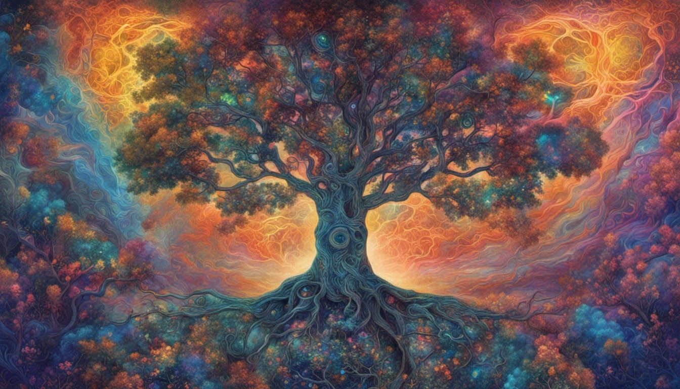 Tree of Life - AI Generated Artwork - NightCafe Creator