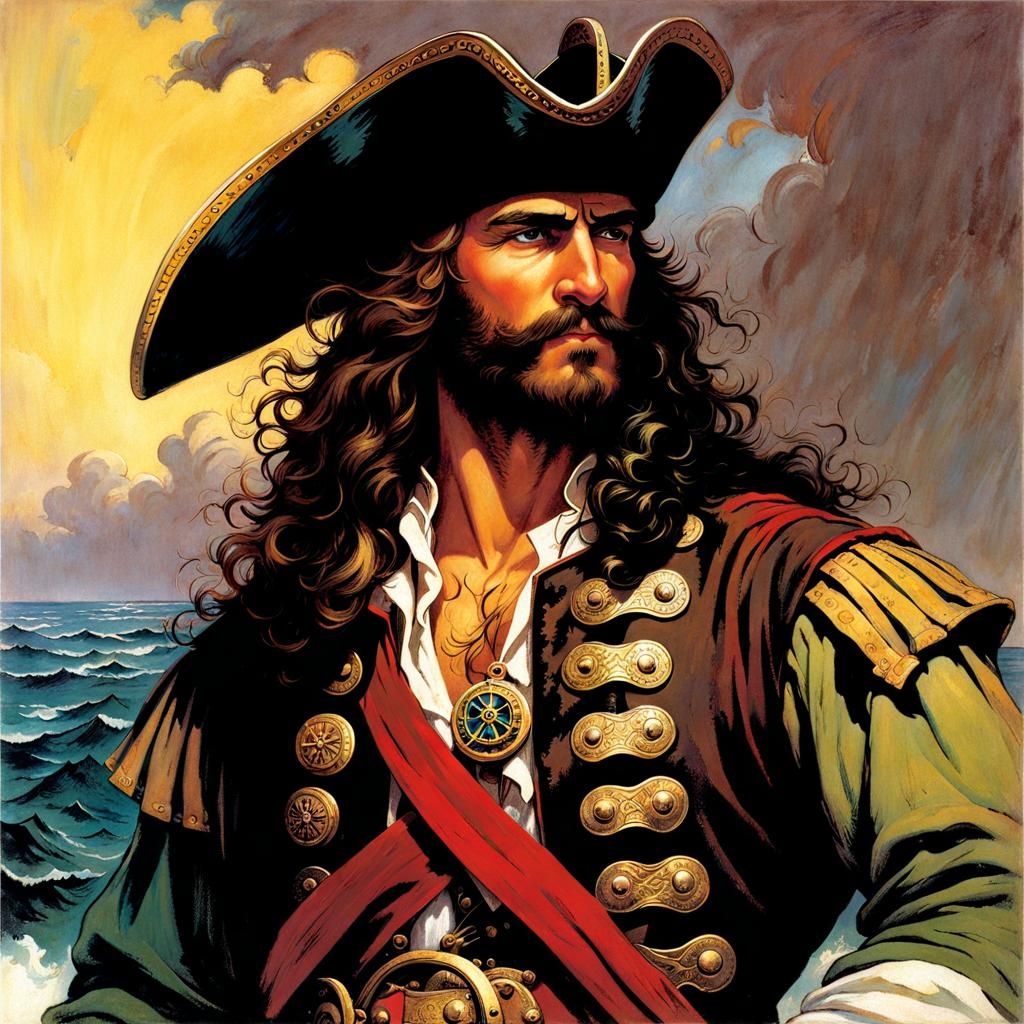 Viril pirate  by @Etolane