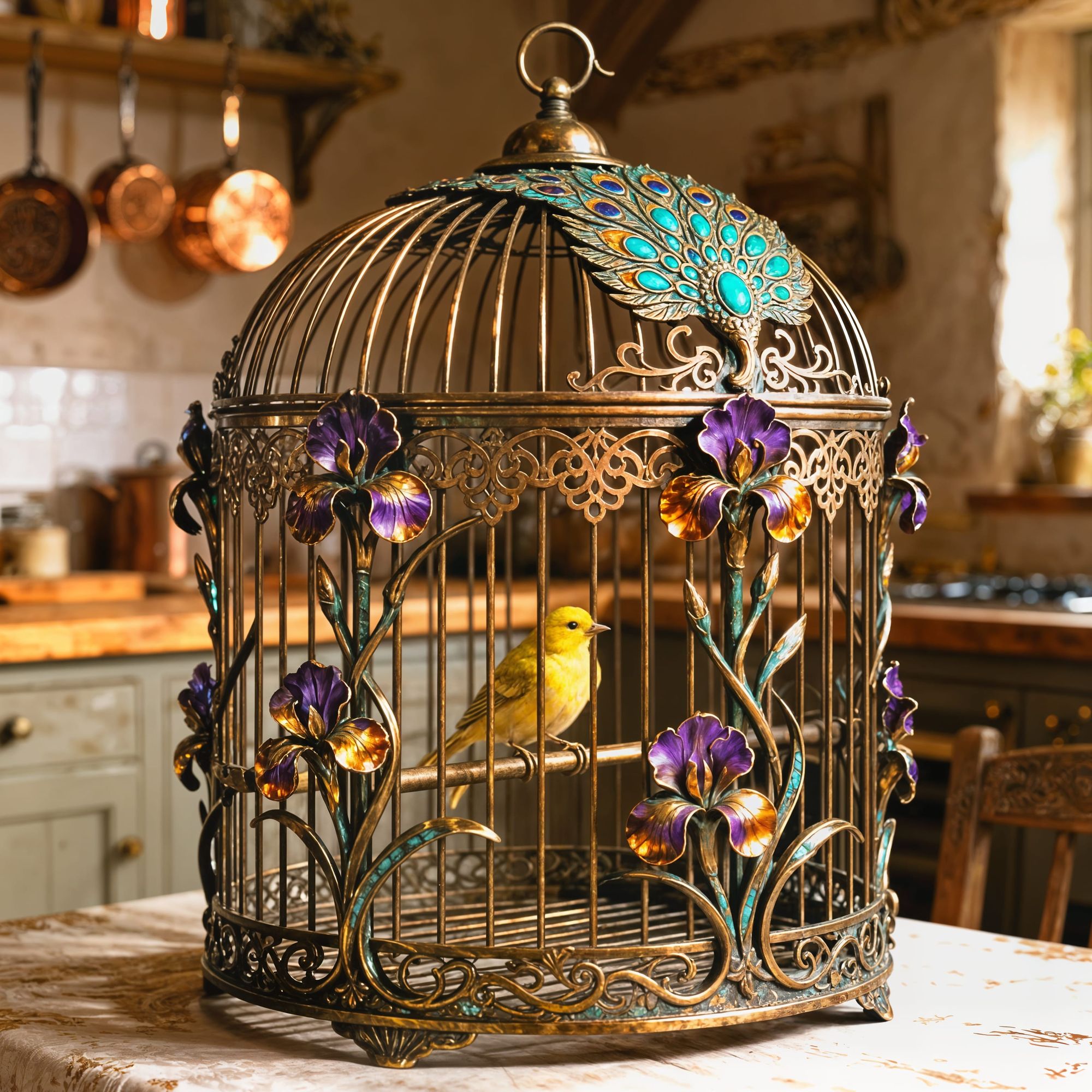 Decorative Vintage Birdcage