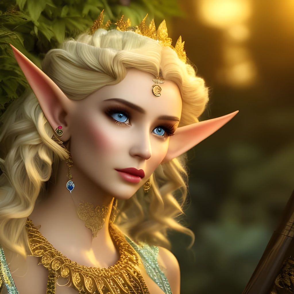 Galadriel, Lady of the woods  by @Queen Of Denial