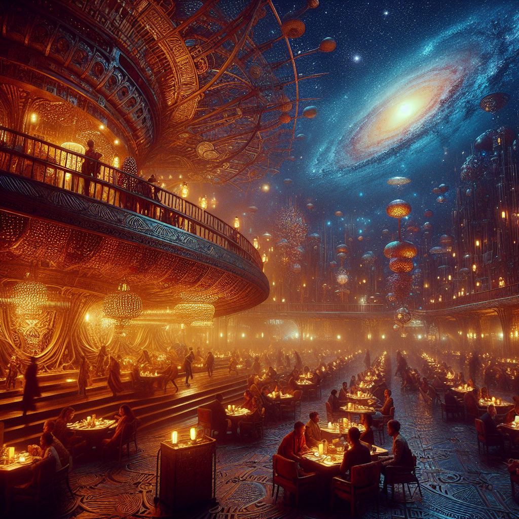 The Restaurant at the edge of the Universe - banquet hall Balcony West