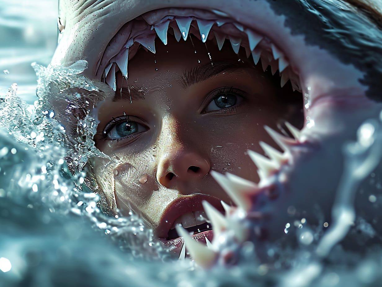 I always told you, sharks ain't pets!