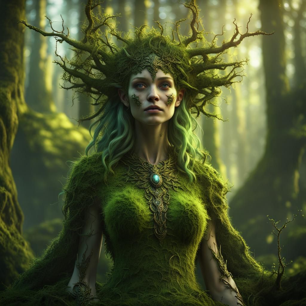 Green Lady of the Forest