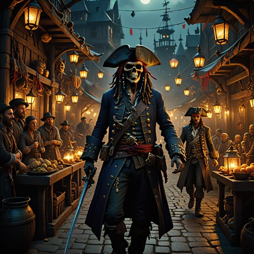 The Captain is looking for potatoes!