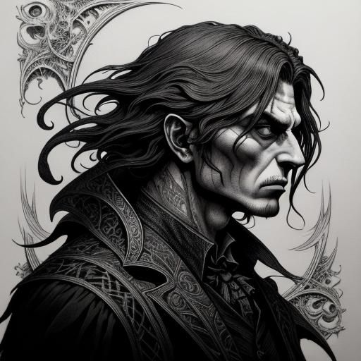 Vampire Portrait