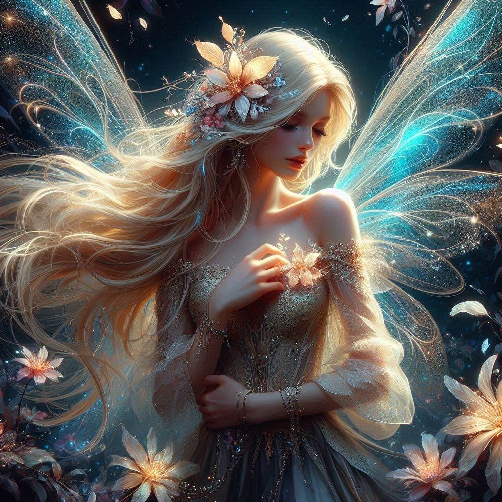 Pixie Chatter  by @Flobbyflop