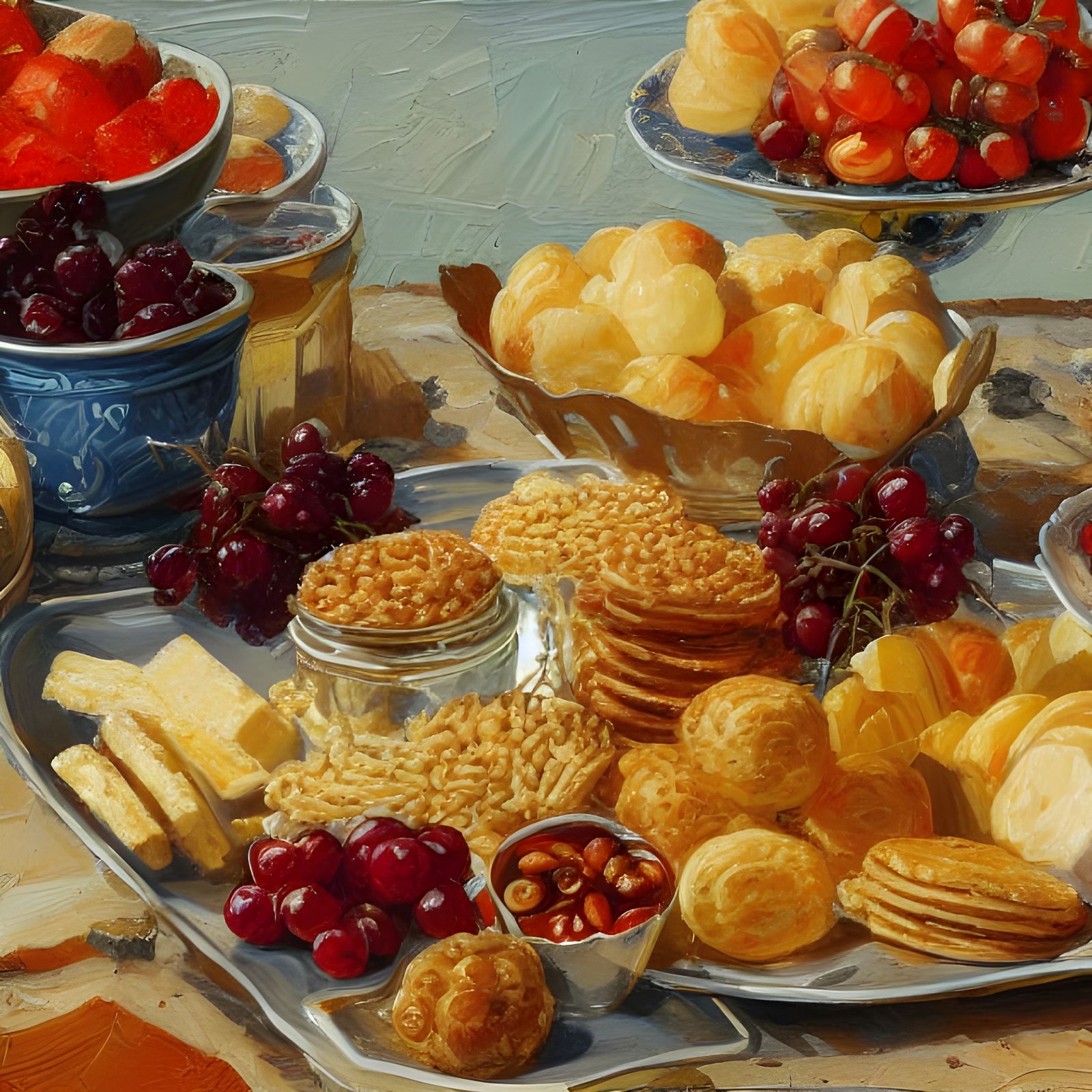 Snacks AI Generated Artwork NightCafe Creator