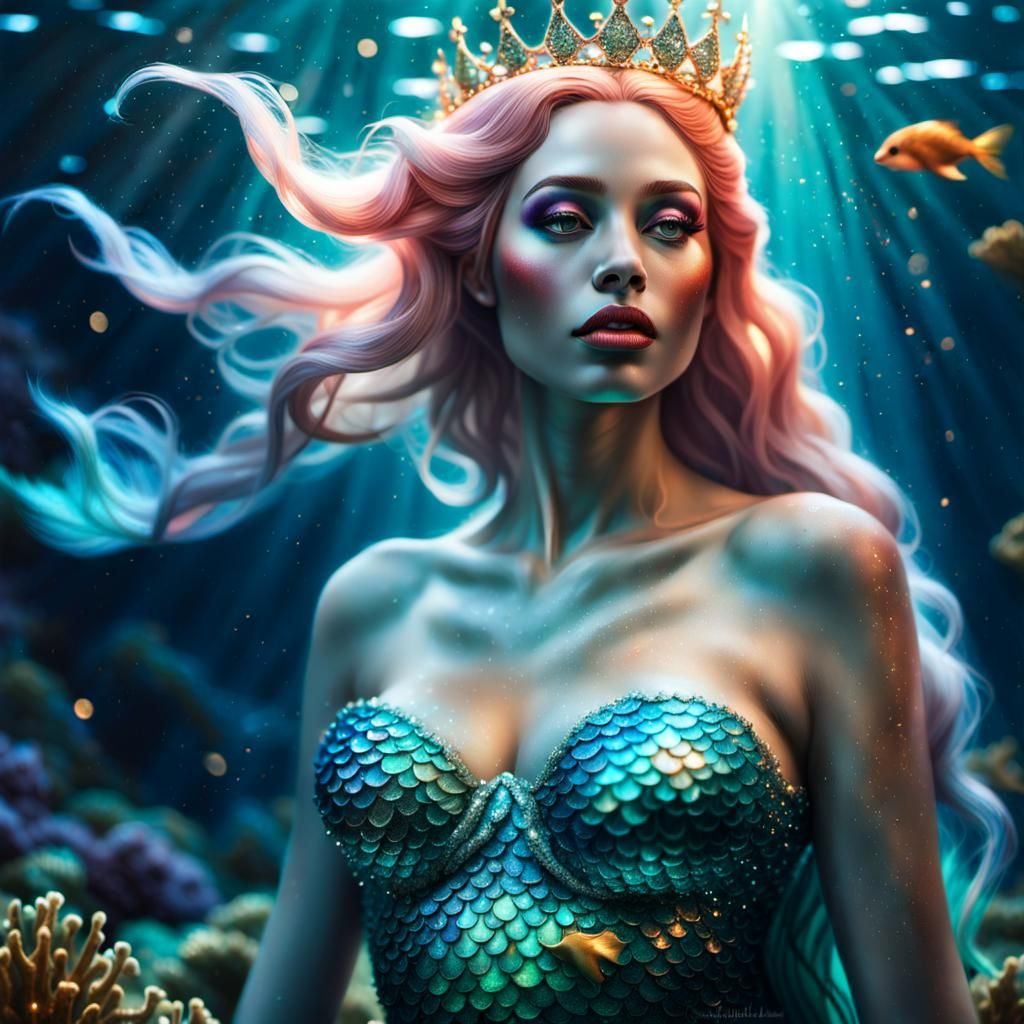 mermaid queen - AI Generated Artwork - NightCafe Creator