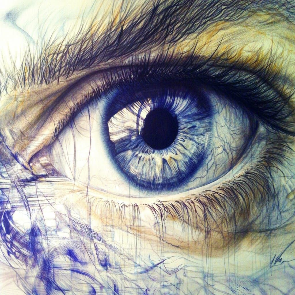 eye drawing