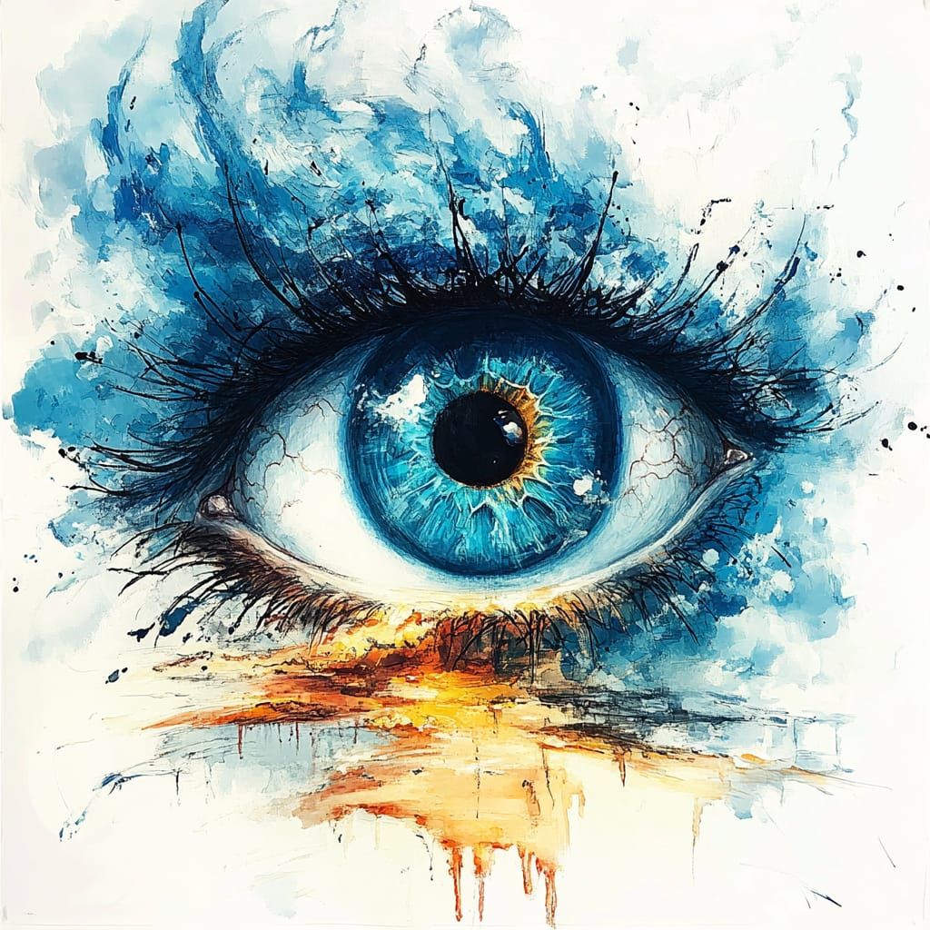 eye drawing