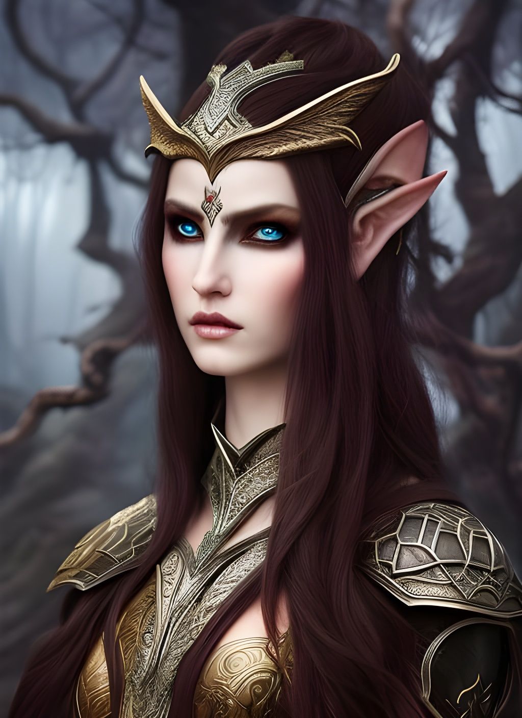 Elven - AI Generated Artwork - NightCafe Creator