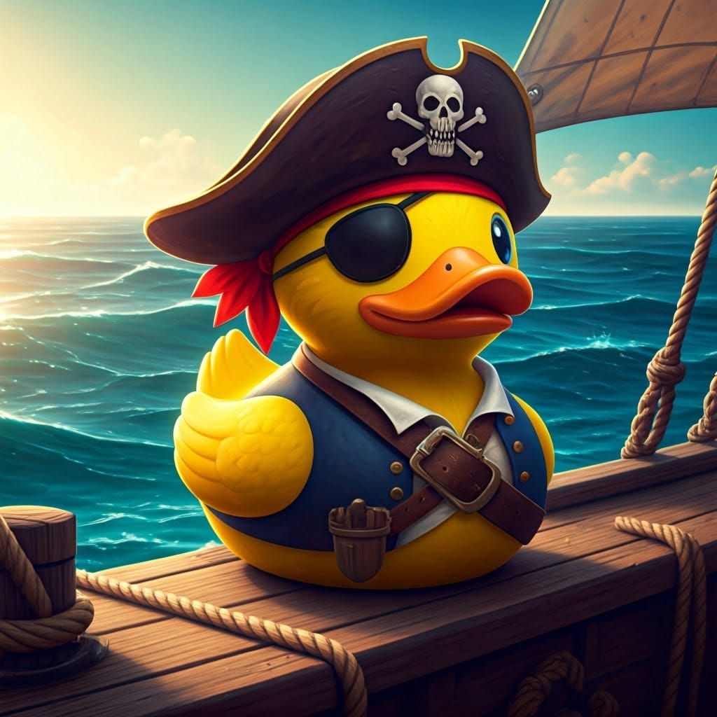 Quackin' Cap'n  by @Tara