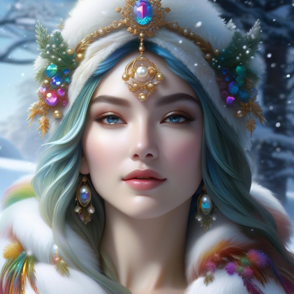SNOWQUEEN 1 AI Generated Artwork NightCafe Creator