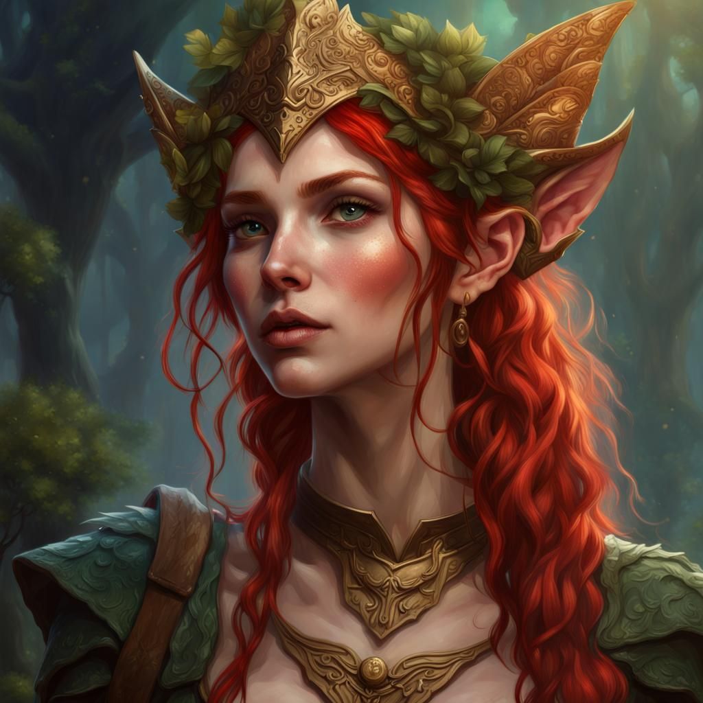 Forest Queen - AI Generated Artwork - NightCafe Creator