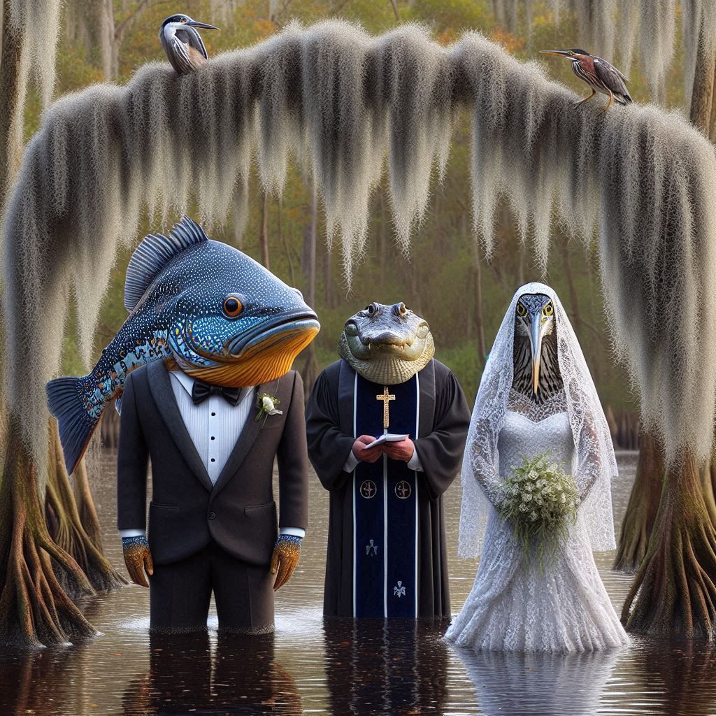 A bird and a fish may fall in love, but where will they live? Don't worry, we've got this covered.