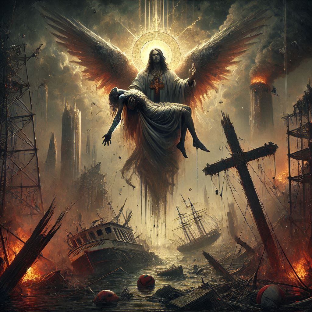 Fallen from grace, corrupted our faith ("AmEN" by Bring Me The Horizon)