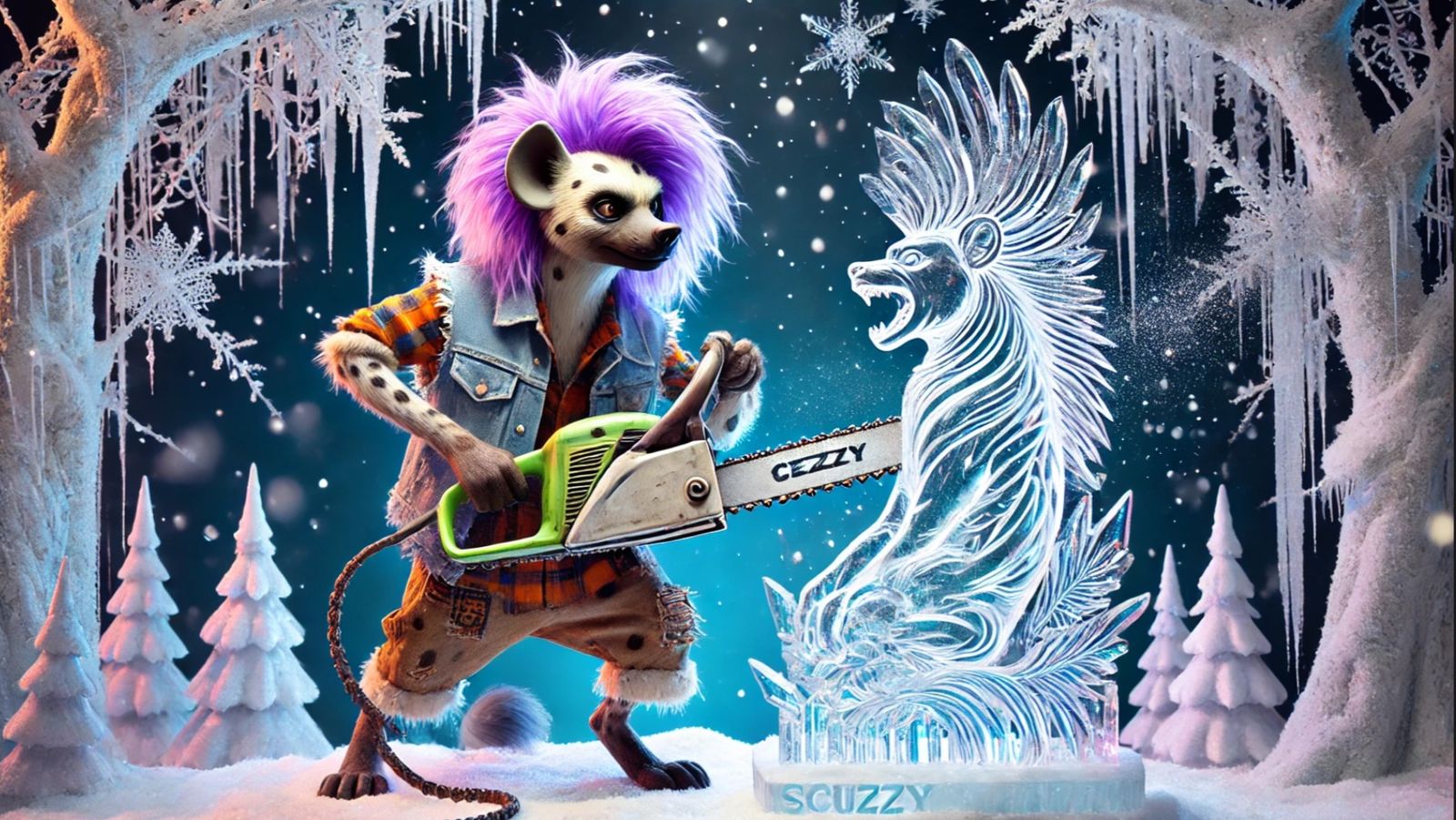 Scuzzy's Ice Sculpture