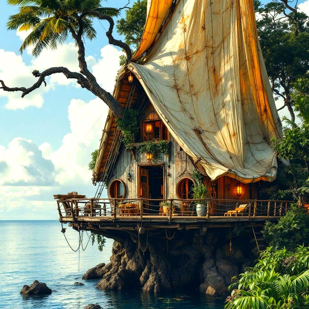 Pirates' lair  by @Babel