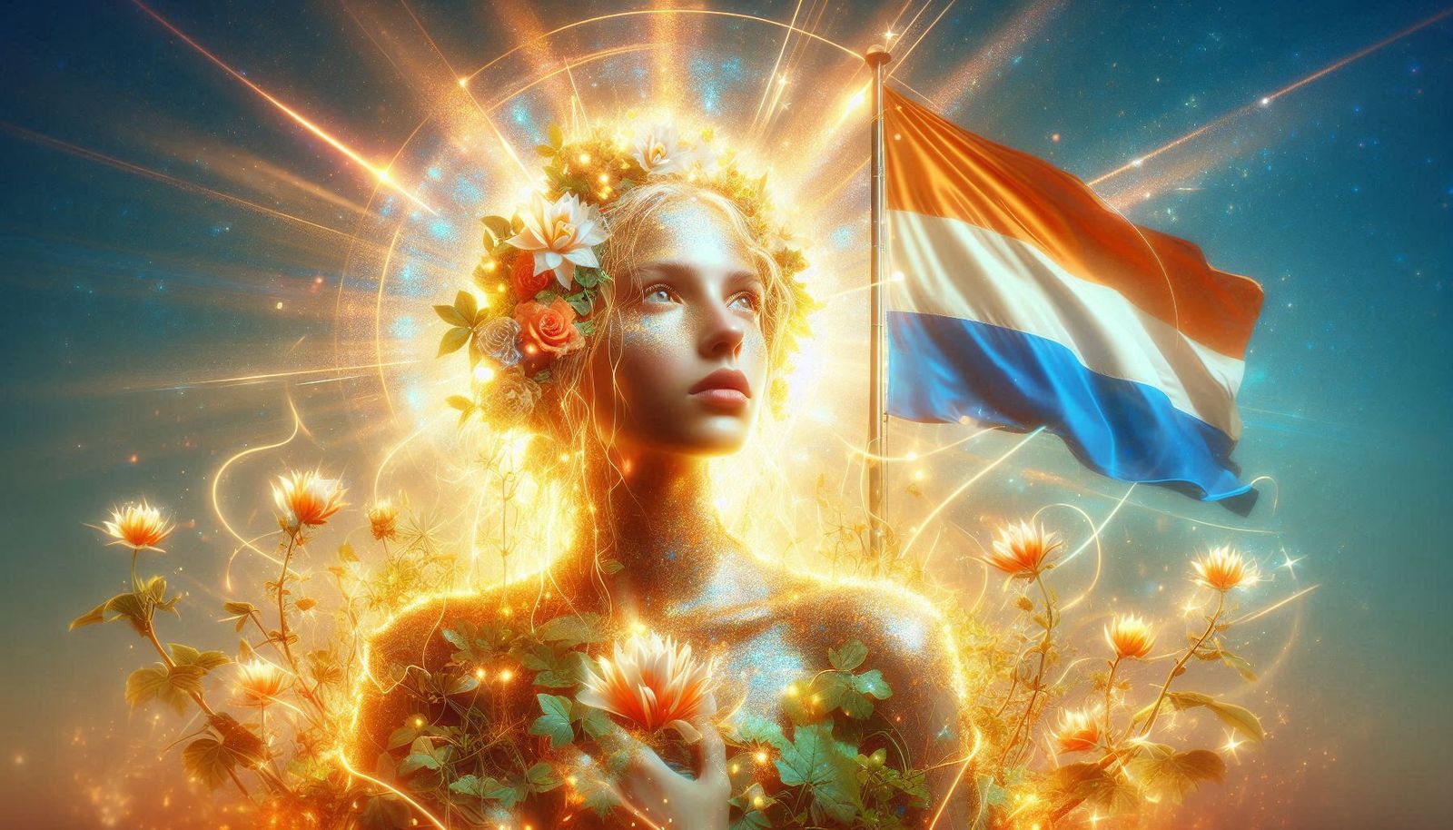 Vine-overgrown woman proud about being Dutch