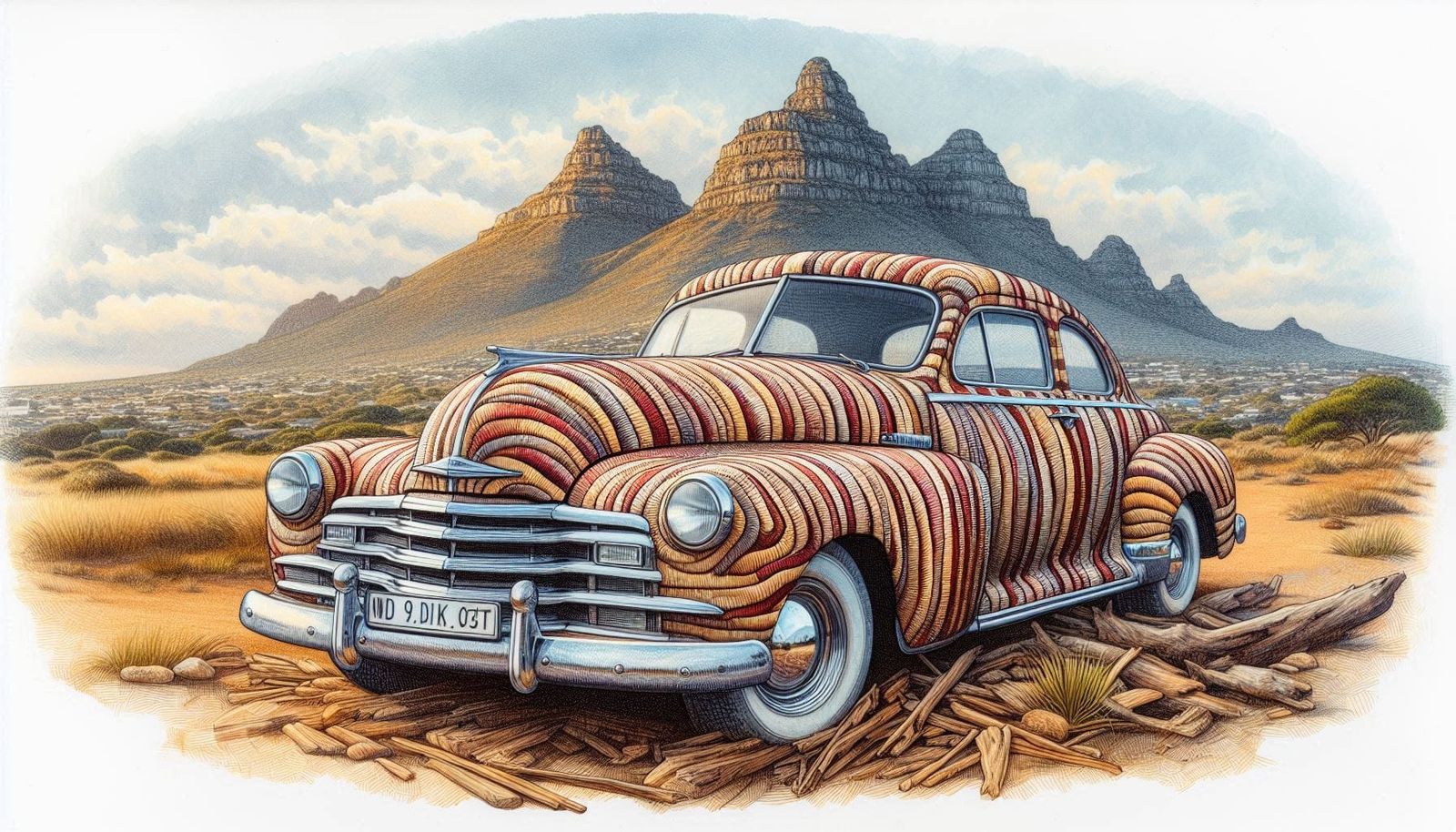 If a Giant African Land Snail and a Chev Fleetline had a lov...