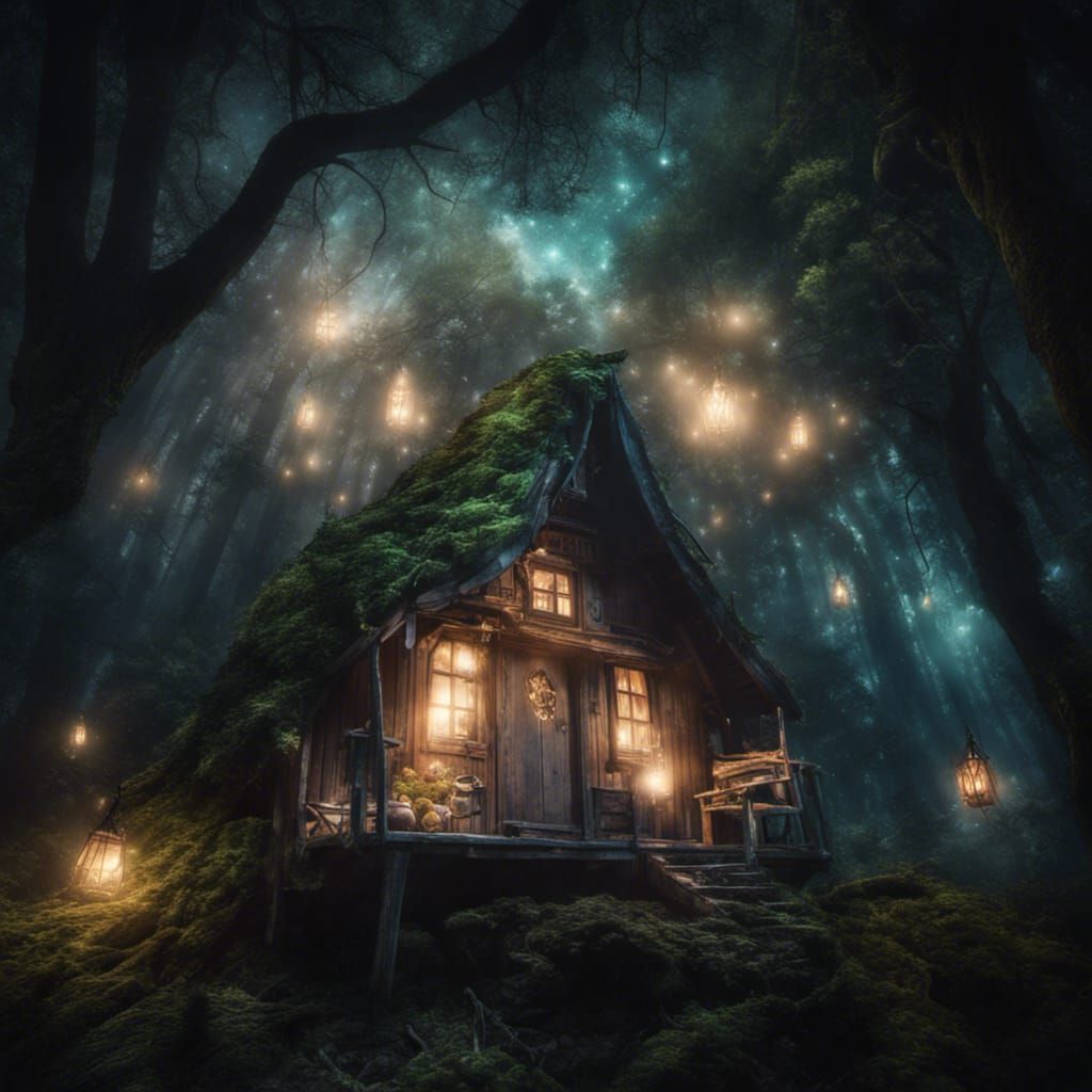 Cosy cabin  by @Poupa