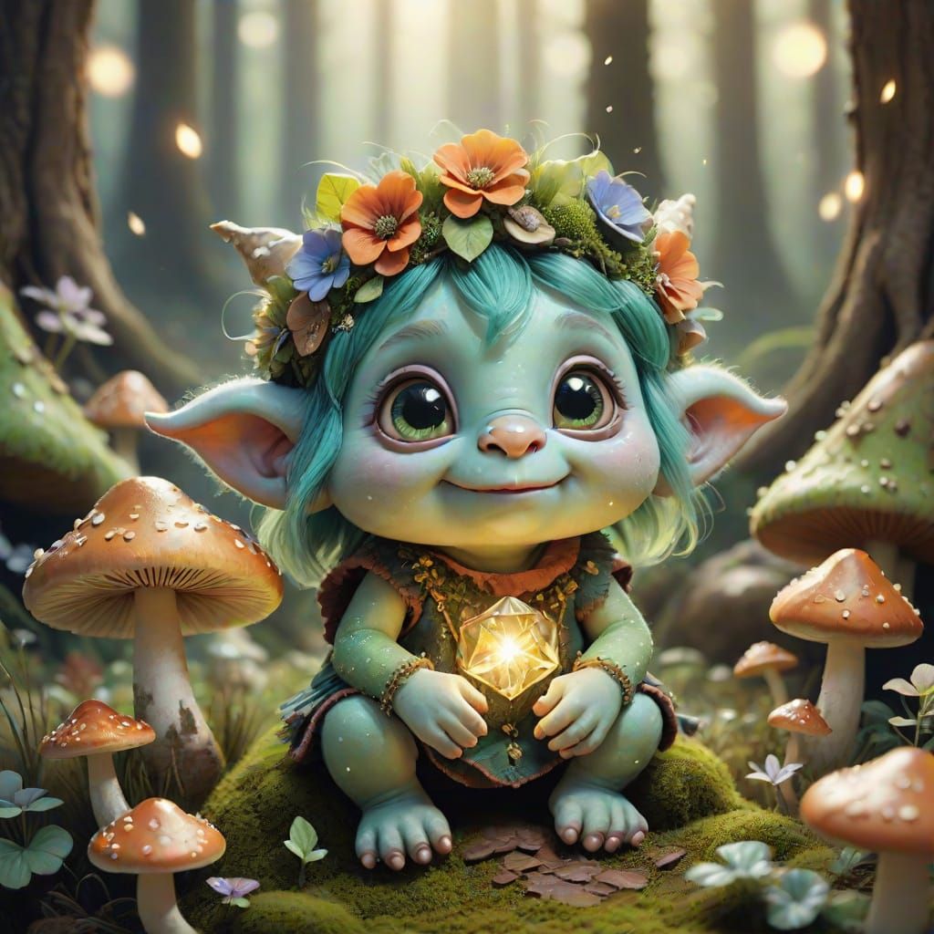 baby troll   by @Karina 