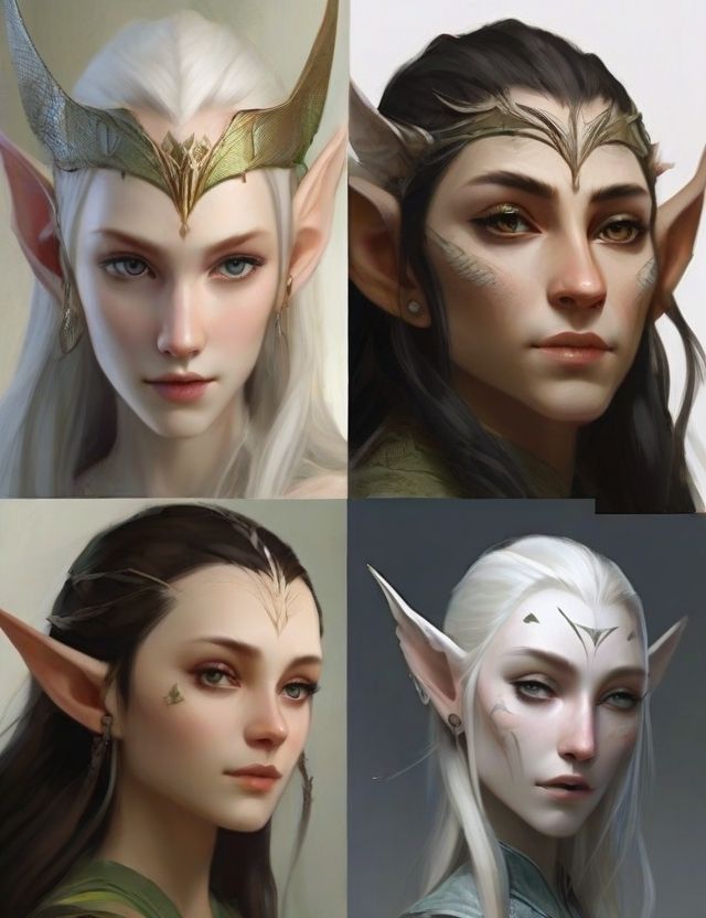 The diversity of elven