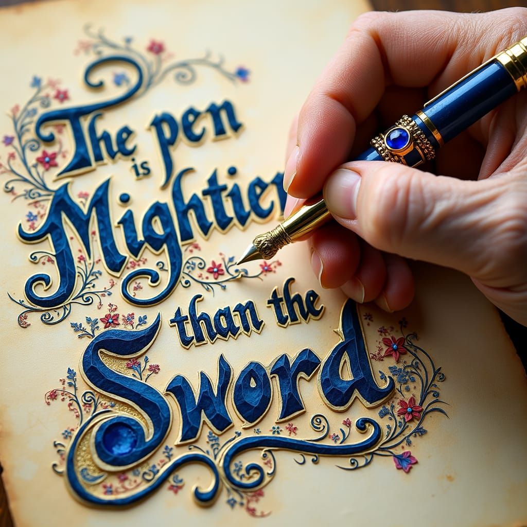 The Pen  by @BL