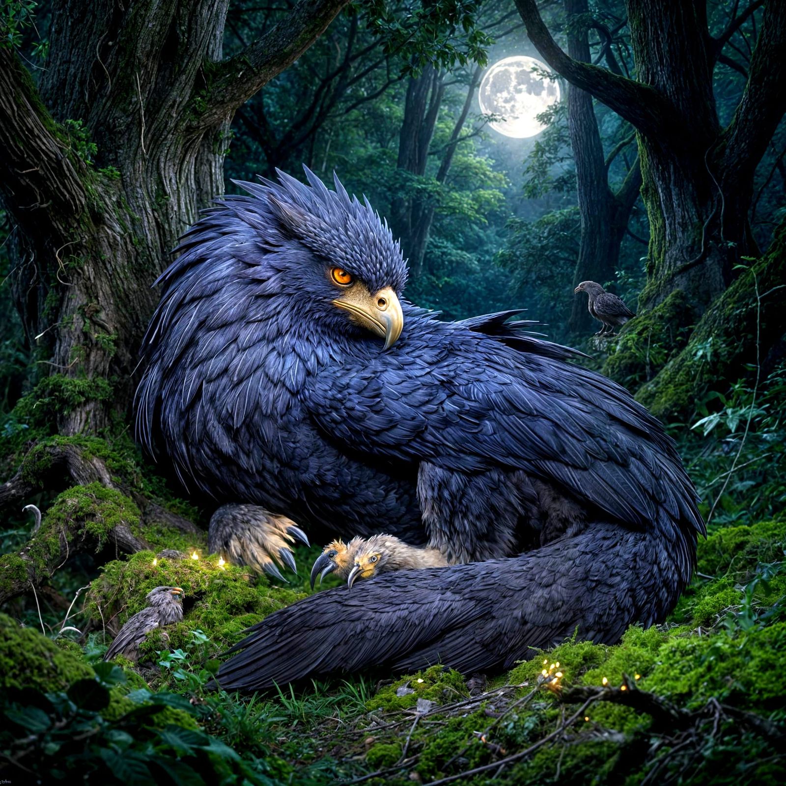 Resting Griffith   by @Pickled Jim 