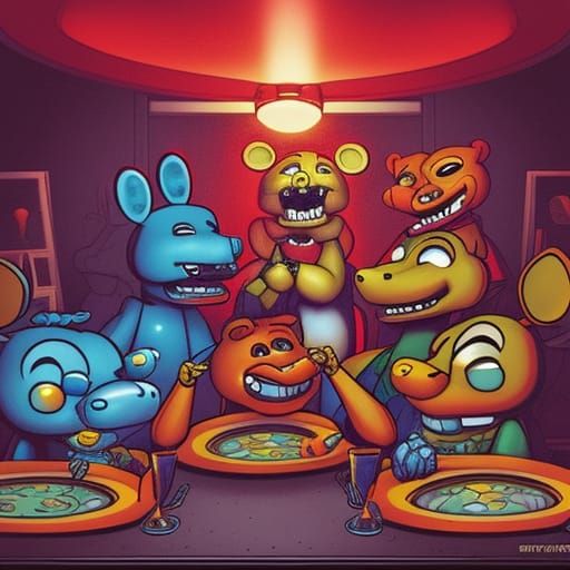 Five Nights at Freddy's - AI Generated Artwork - NightCafe Creator