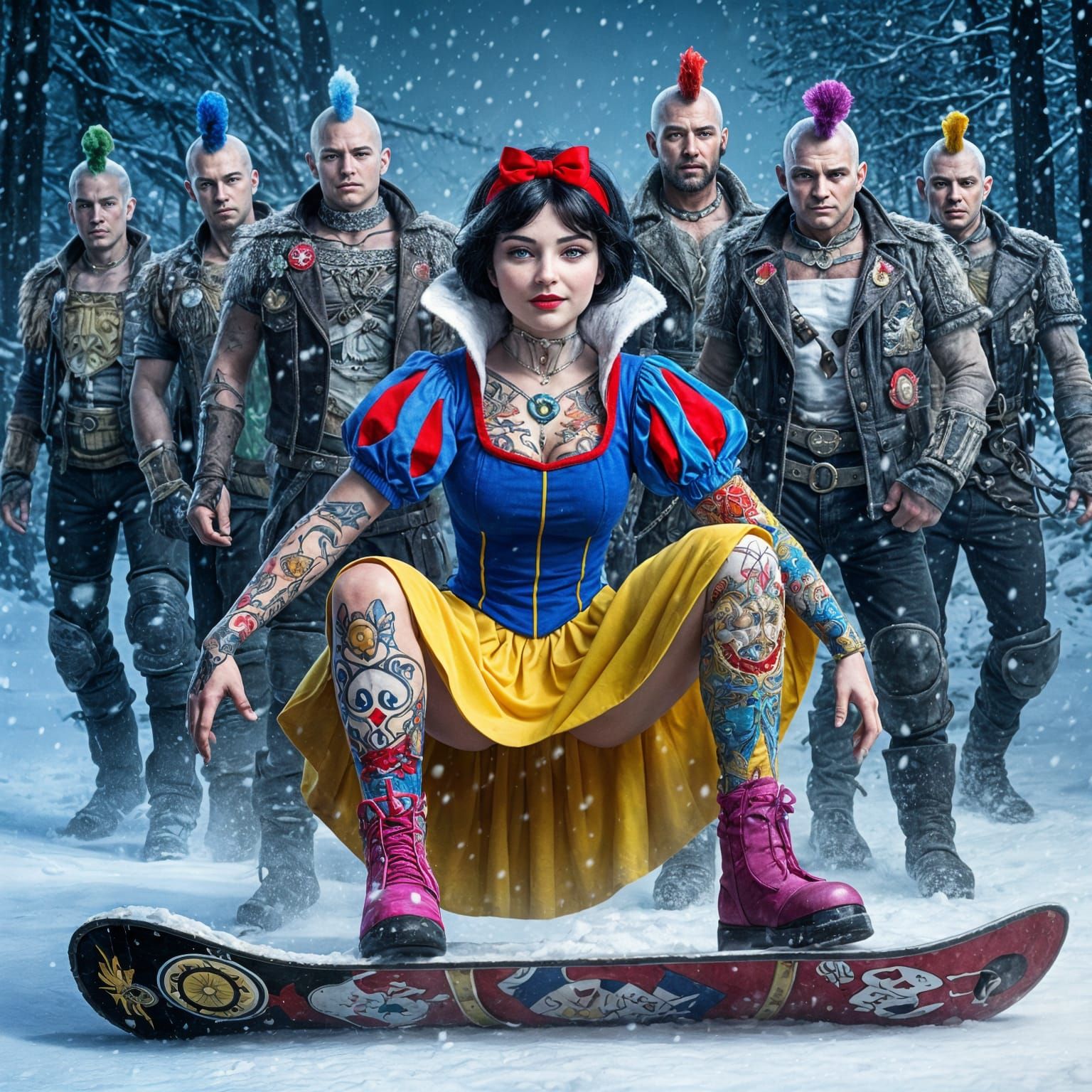 Snow White & 6(+1📸)