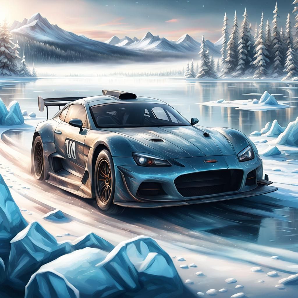 Homer, Alaska Tony’s  race car  by @Bama