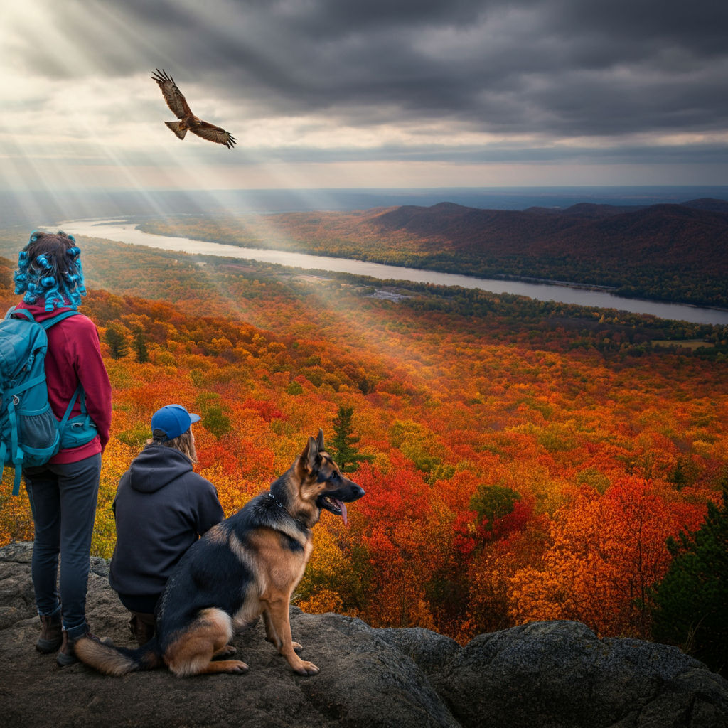Support System with Friends and the Great Outdoors