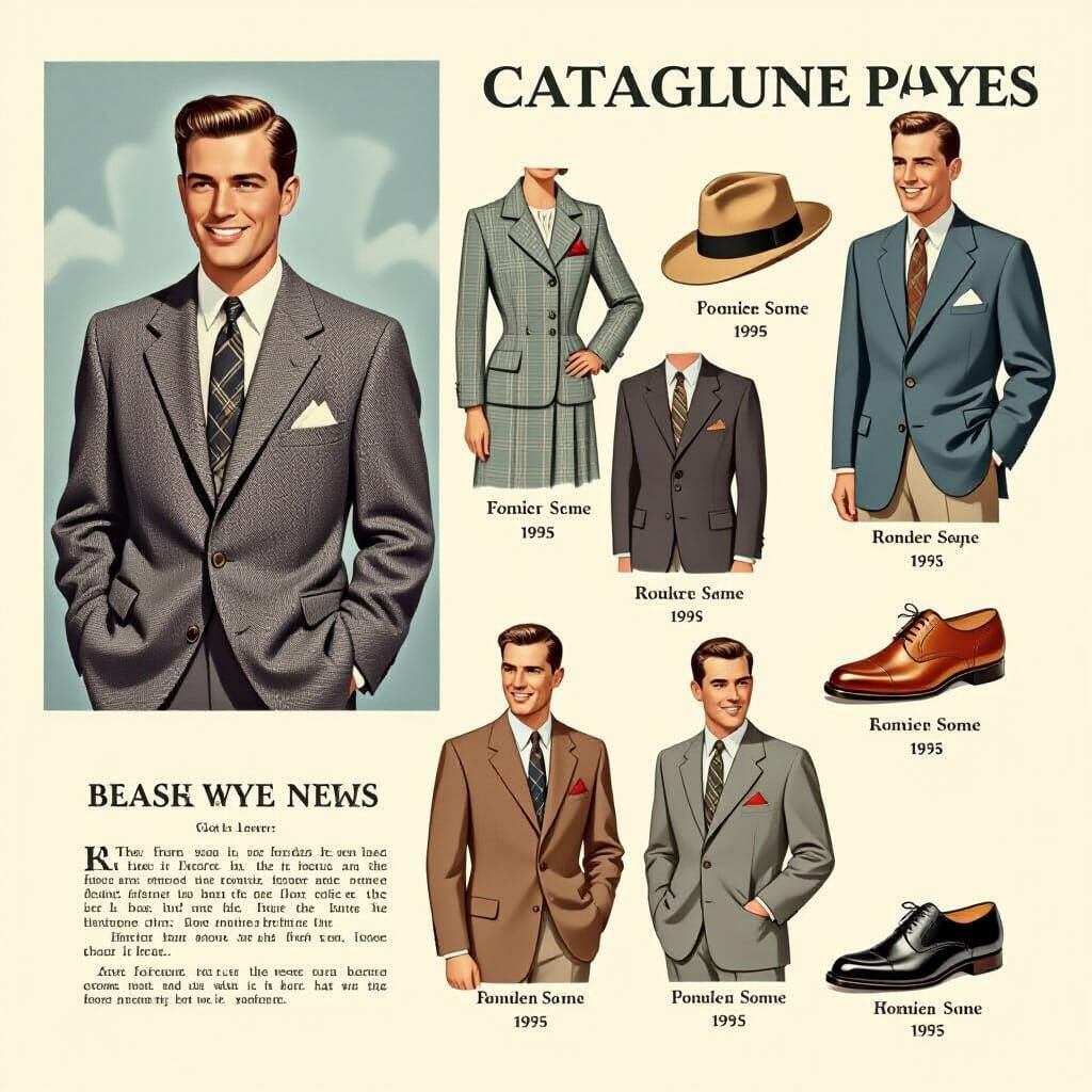 Men's 1950's Fashion   by @Nicky