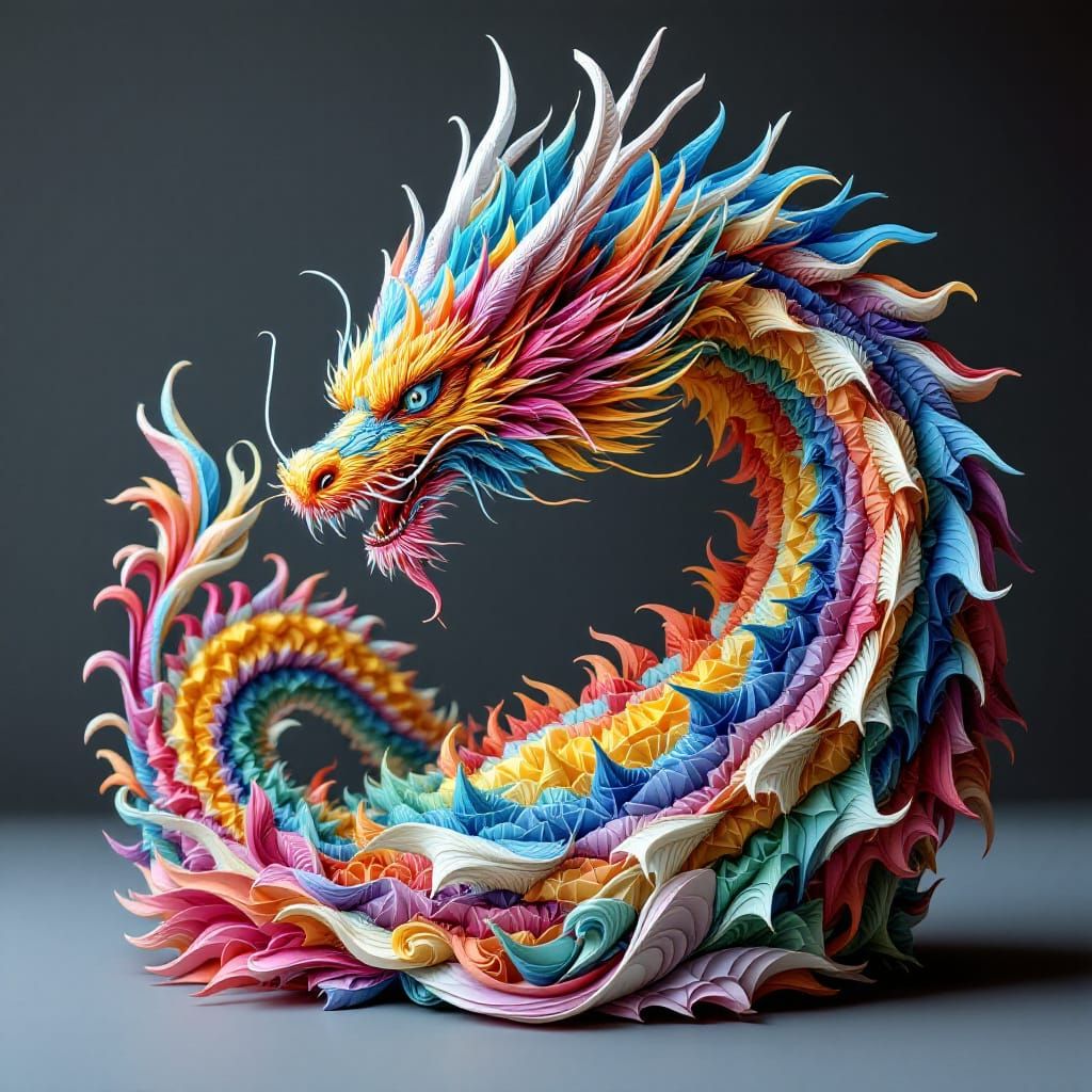 recycled dragon