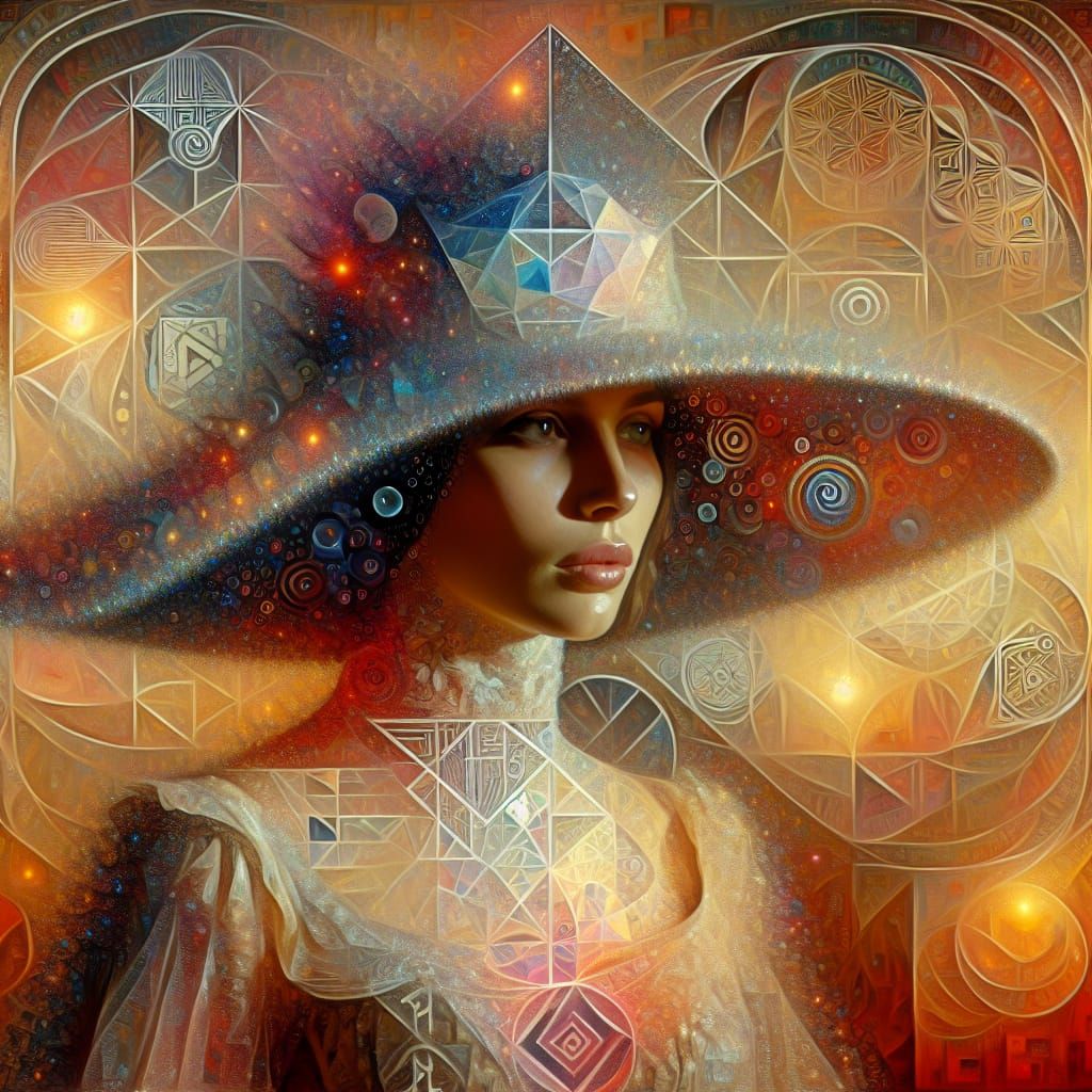 The Metaphysical Thinking Hat  by @Karen Ridley