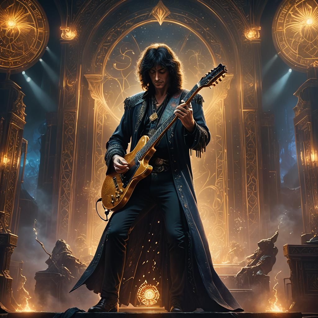Ritchie Blackmore plays Wring That Neck.