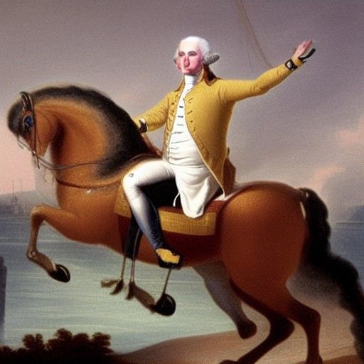 George Washington swimming in the olympics