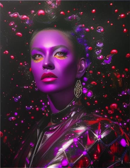 Purple Woman 4